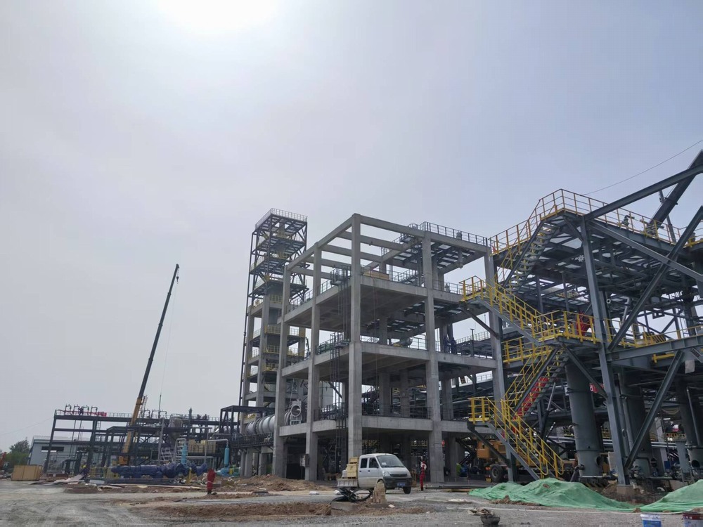 陜煤建設天工公司蒲城清潔能源項目部：渭北高原戰鼓急, 全力沖刺創佳績